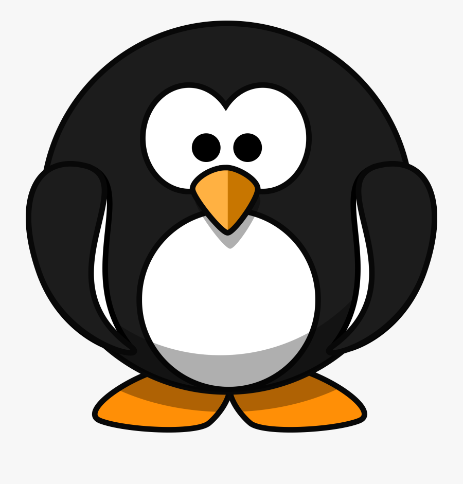 Colors Of A Penguin, Transparent Clipart
