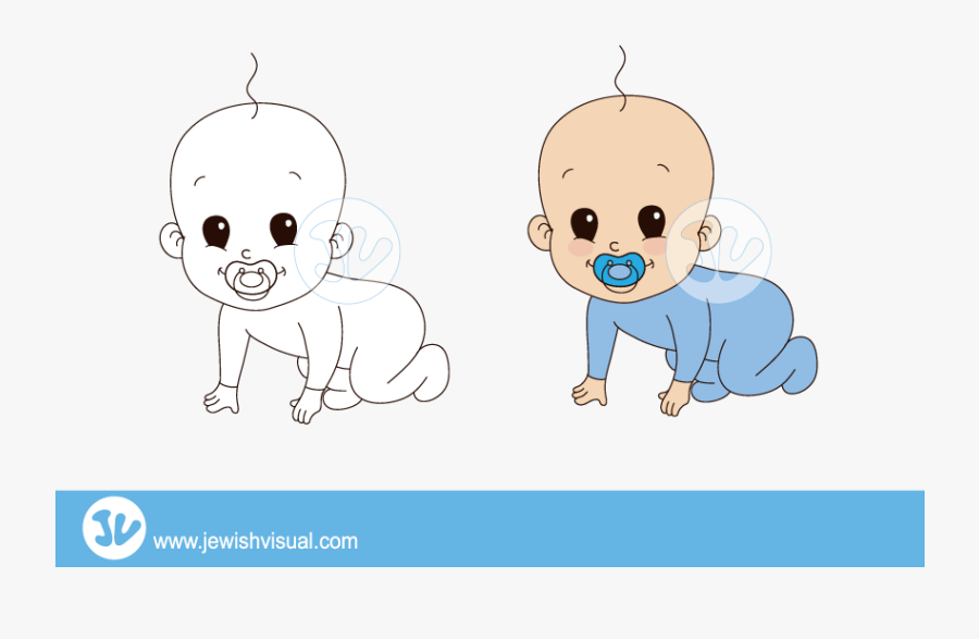 Baby-boy - תינוק ציור, Transparent Clipart