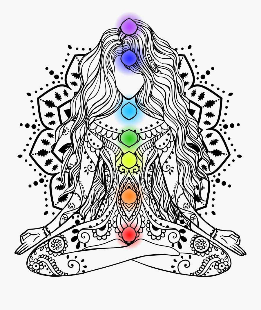 Yoga Om, Transparent Clipart