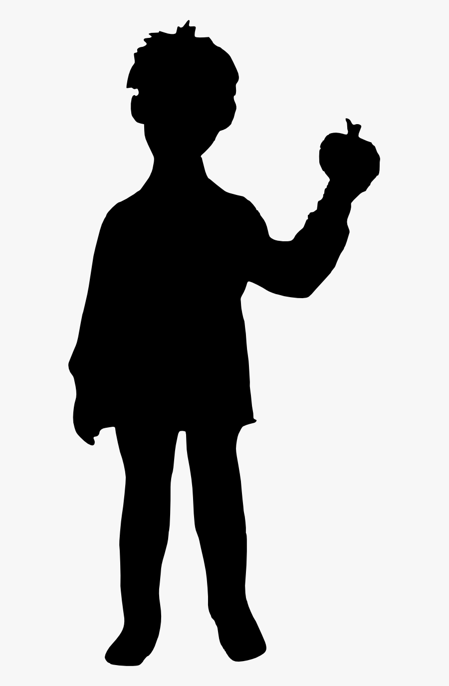 Boy Silhouette Png, Transparent Clipart