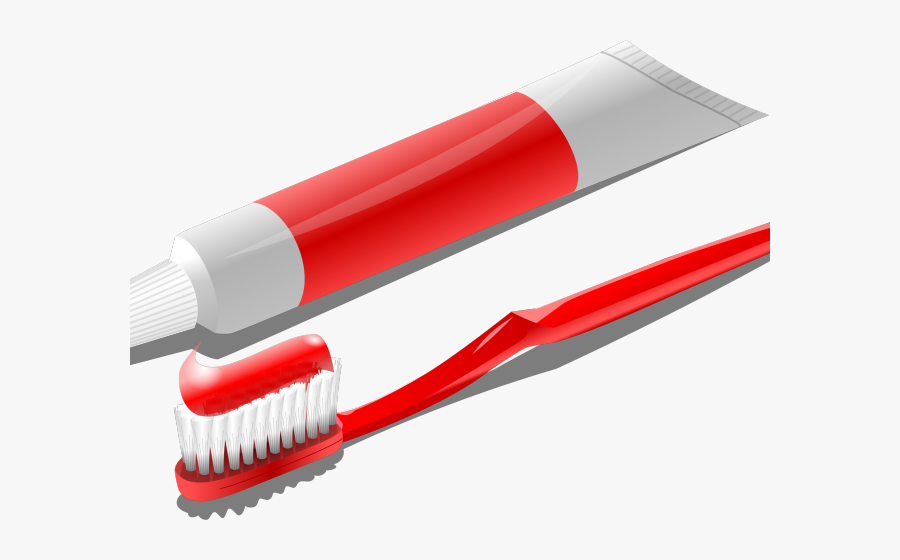 Tooth Brush And Tooth Paste Clipart, Transparent Clipart