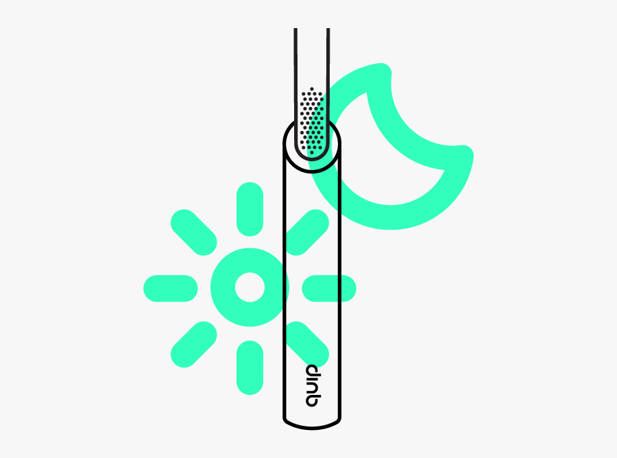 Brush In Travel Cover With Sun And Moon, Transparent Clipart