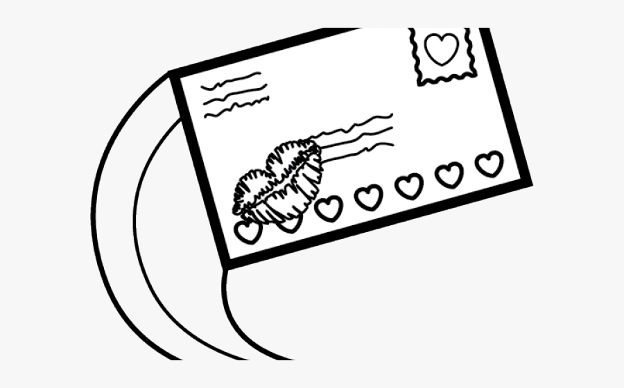 Valentine Mail Cliparts - Illustration, Transparent Clipart