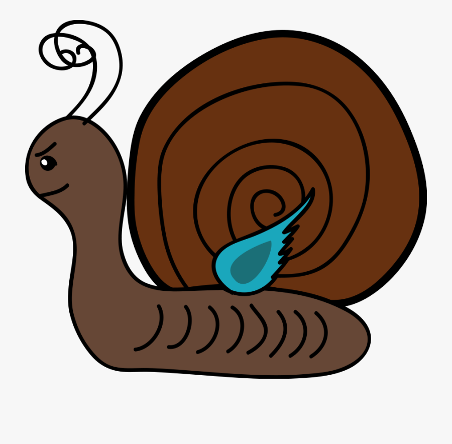 Snail Mail Clipart, Vector Clip Art Online, Royalty - Slug Animation, Transparent Clipart