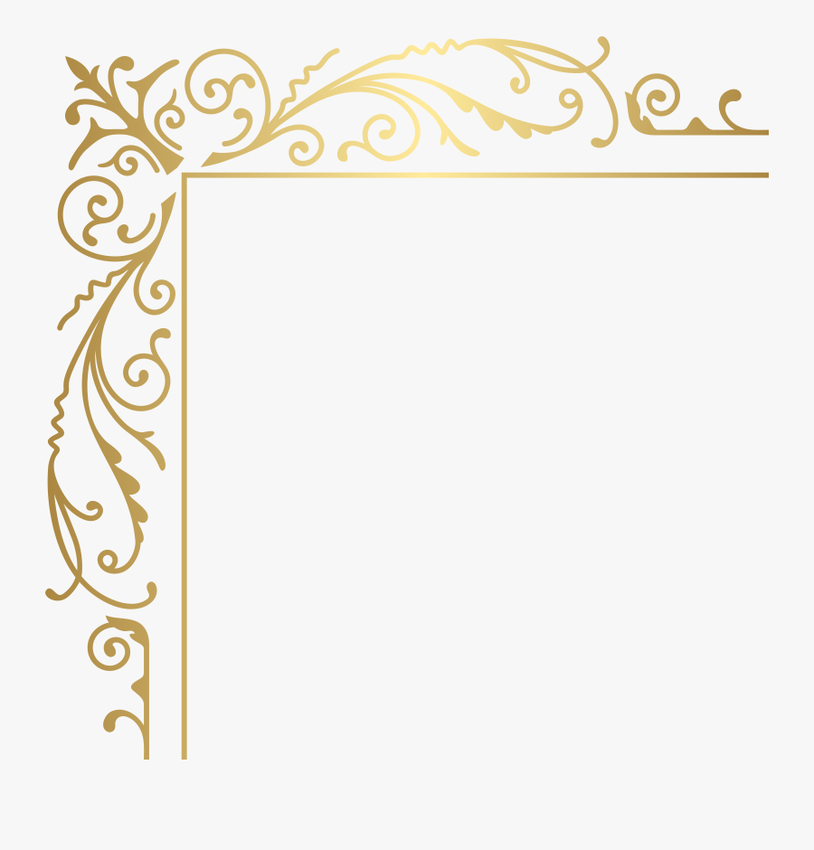 Deco Clipart Corner, Transparent Clipart