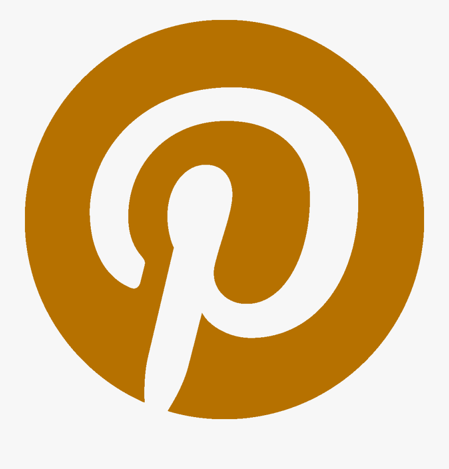 Gold Pinterest Logo Png Clipart , Png Download - Gold Pinterest Logo, Transparent Clipart