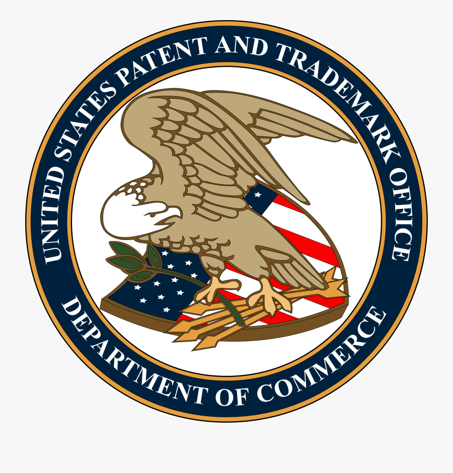 Patent And Trademark Office Logo, Transparent Clipart