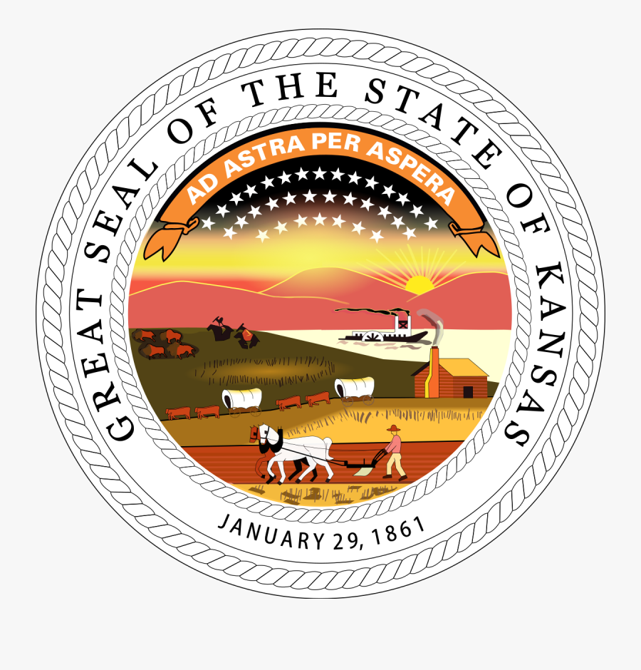 Bandera Y Escudo De Kansas, Transparent Clipart