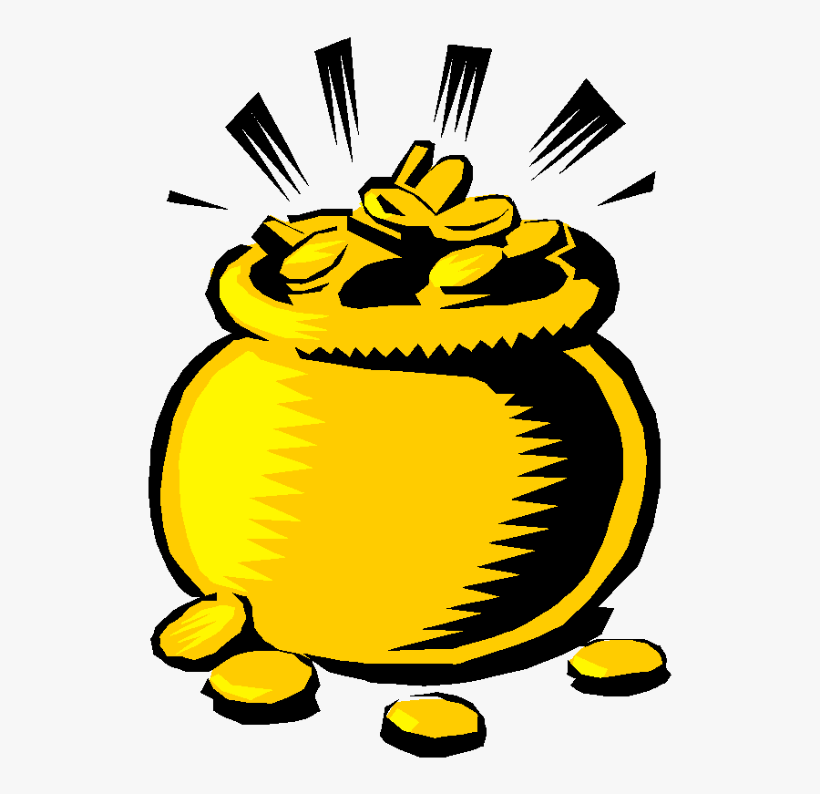 Quest Solution Inc Ques Clipart Pot Of Gold 580 - Gold Clipart, Transparent Clipart