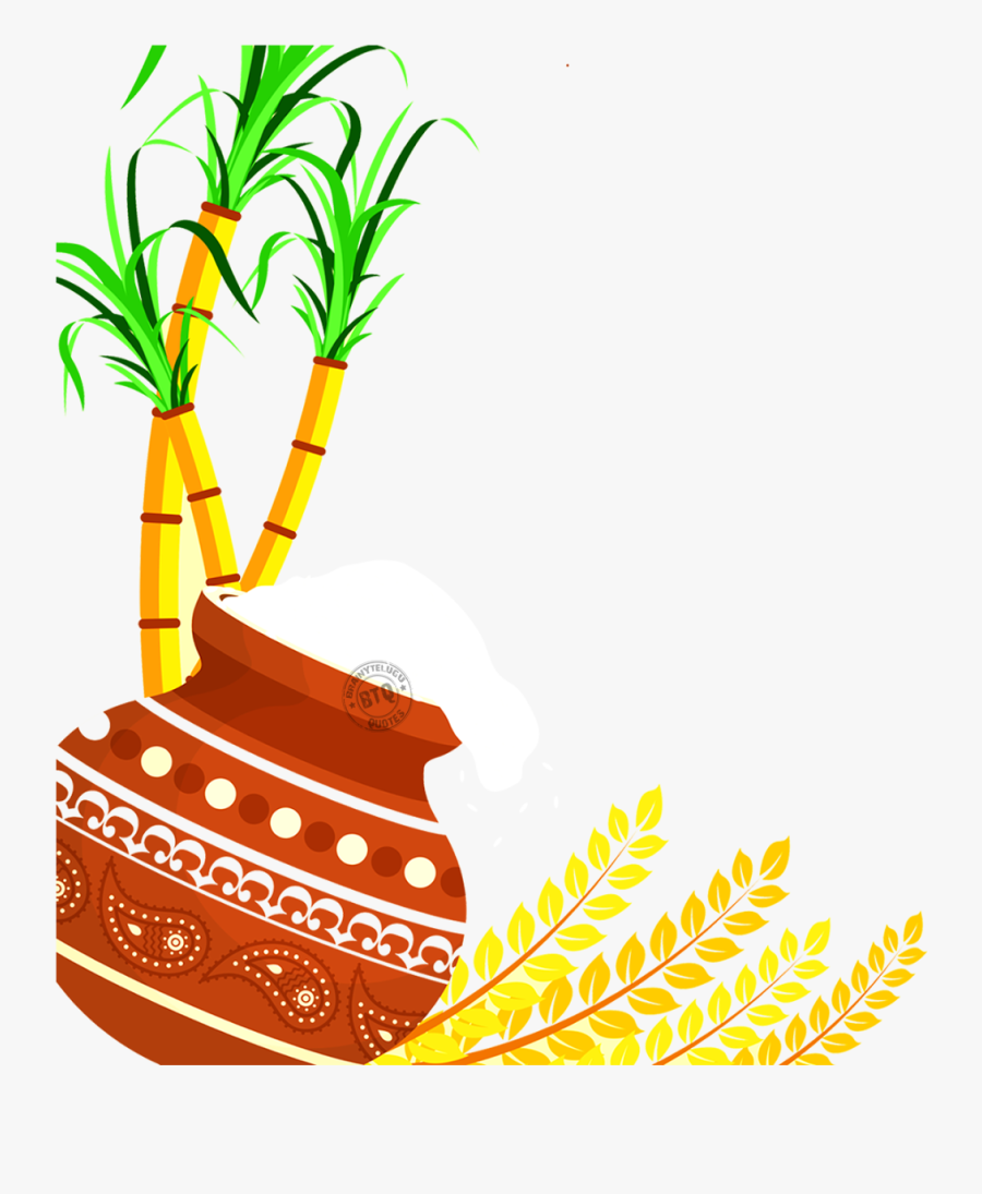 Pot Of Gold Clipart Real - Pongal Pot Images Png, Transparent Clipart