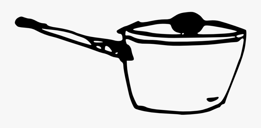 Casserole Clipart Black And White, Transparent Clipart
