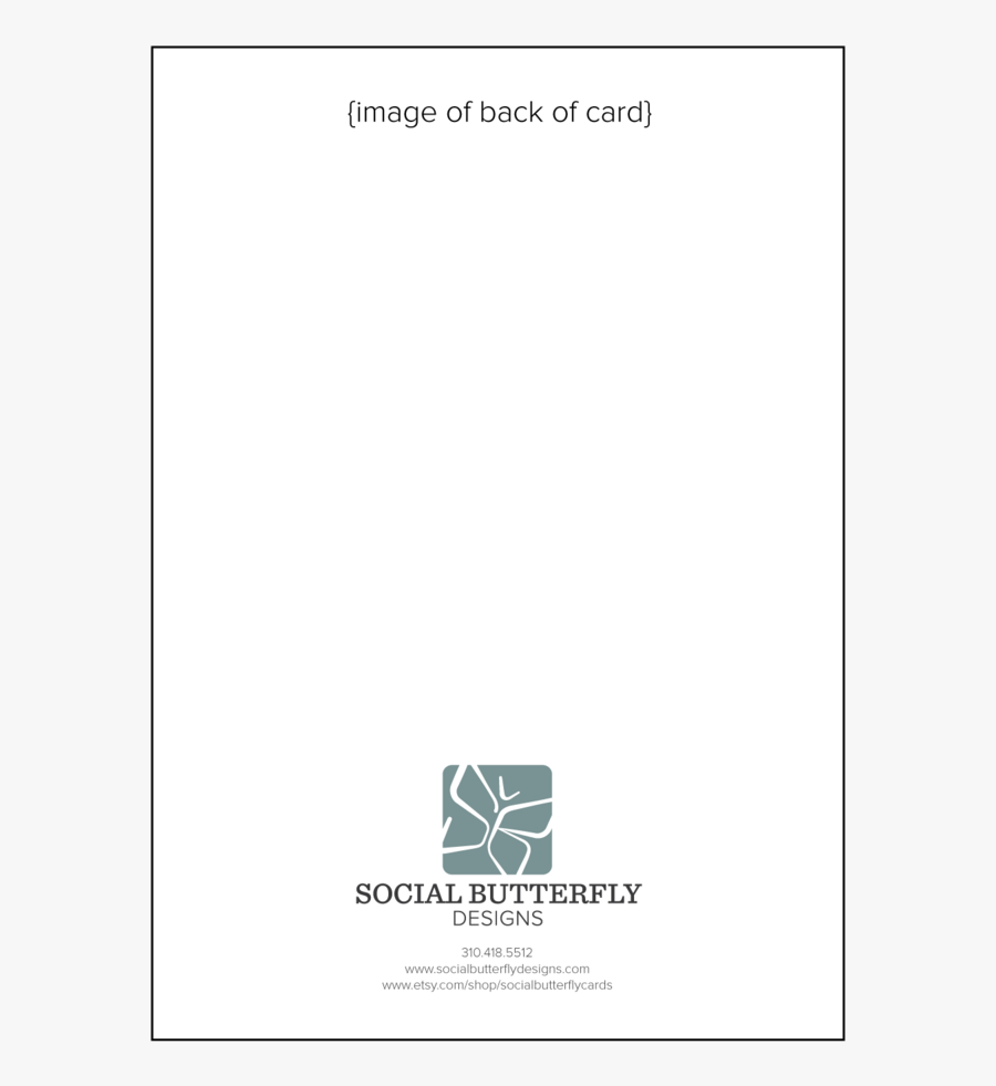 Backofcard, Transparent Clipart