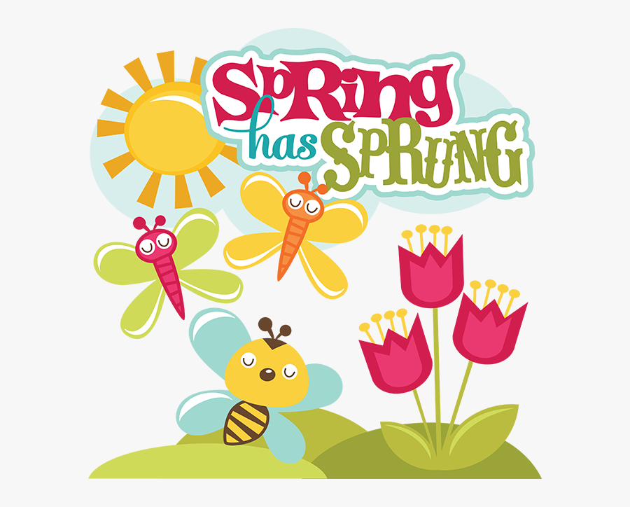 Spring Has Sprung 2018, Transparent Clipart