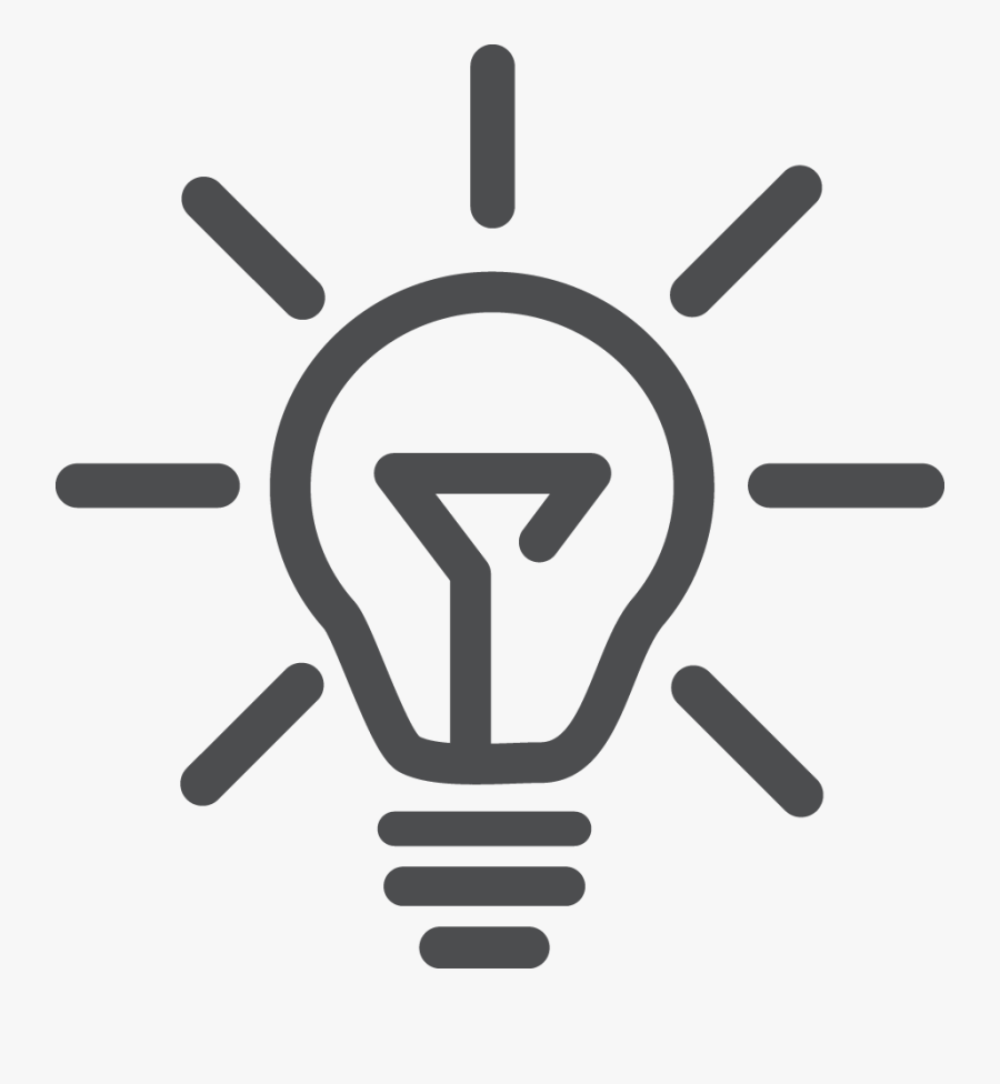 Light Bulb Branch Clipart Black And White, Transparent Clipart