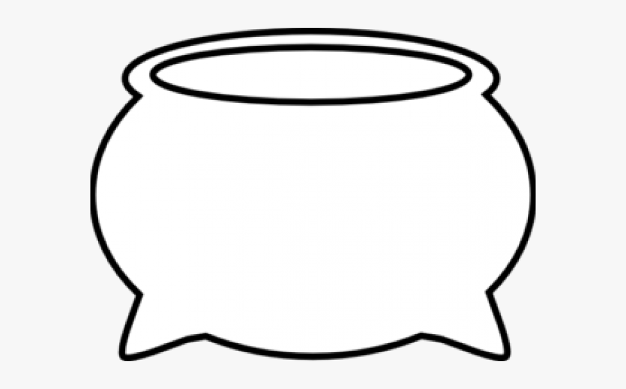 Pot Of Gold Outline, Transparent Clipart