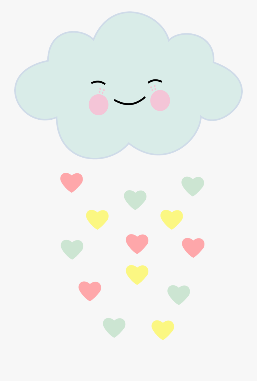 De Lluvia Bendiciones Gratis - Nuvem Chuva De Amor, Transparent Clipart