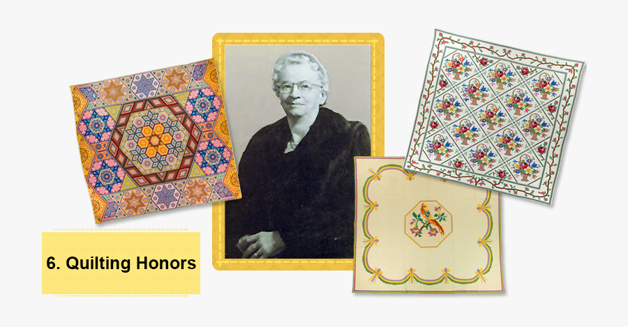 Quilting Honors - Motif, Transparent Clipart