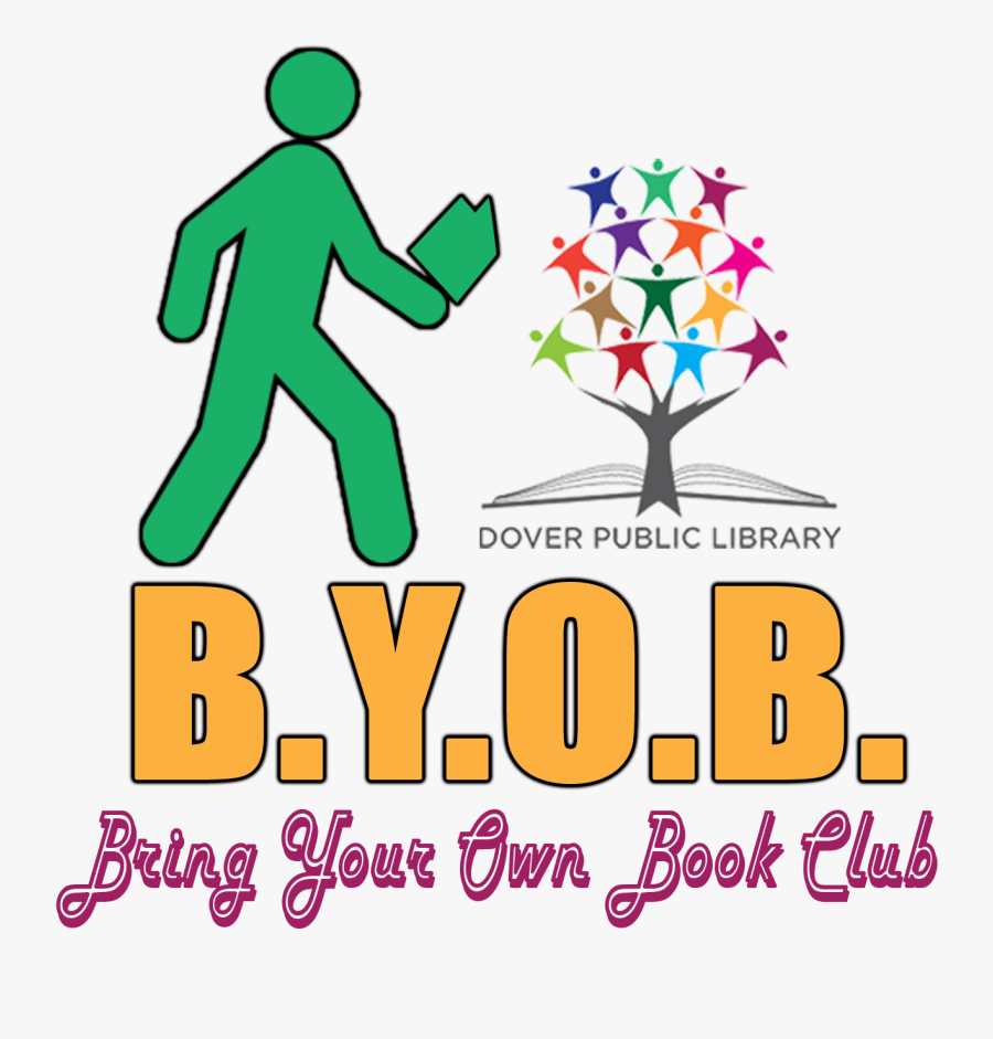 Transparent Book Club Clipart - Logo For Library, Transparent Clipart