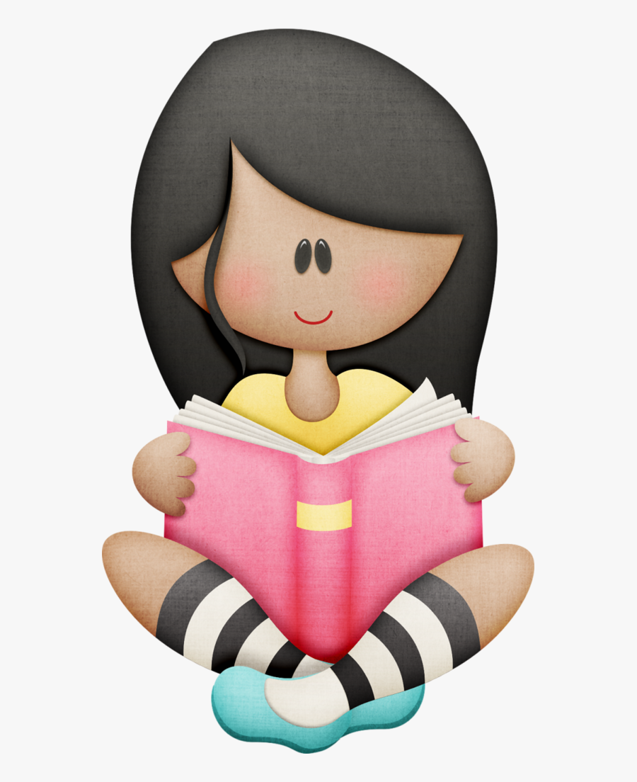 Niña Leyendo Png, Transparent Clipart
