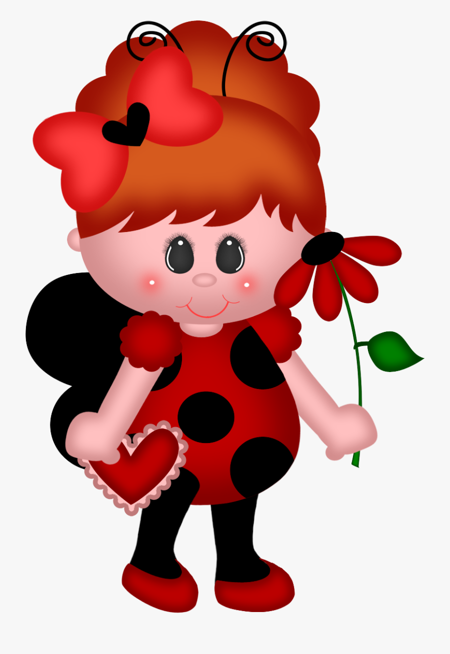Bichitos Imprimibles Pinterest Clip Art And - Dibujos De Mariquitas Tiernas, Transparent Clipart