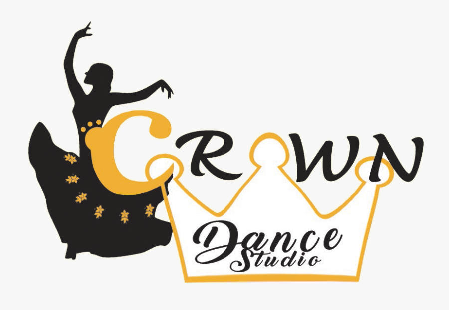 Crown Dance Studio, Logo - Dance Classes Logo, Transparent Clipart