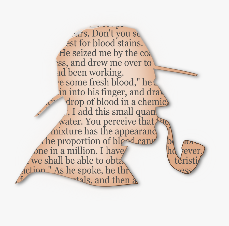Sherlock Holmes Book Png, Transparent Clipart