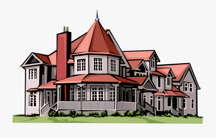 Mansion Vector - Socialism For The Rich, Transparent Clipart