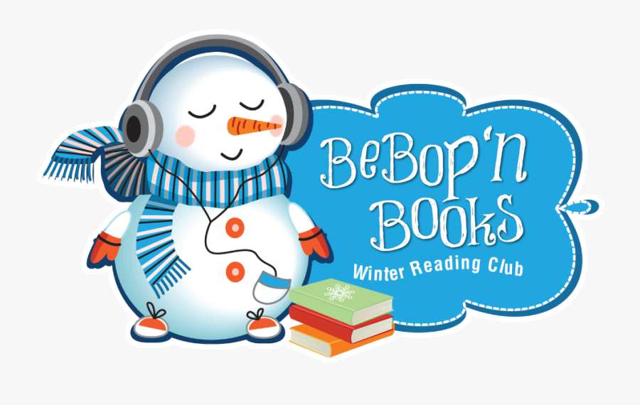 Reading Snowman Logo, Transparent Clipart