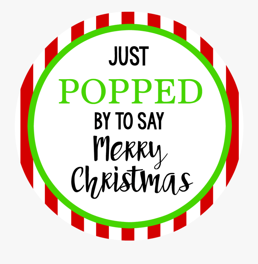 Have Fun Giving This Pop Christmas Gift Idea - Circle, Transparent Clipart