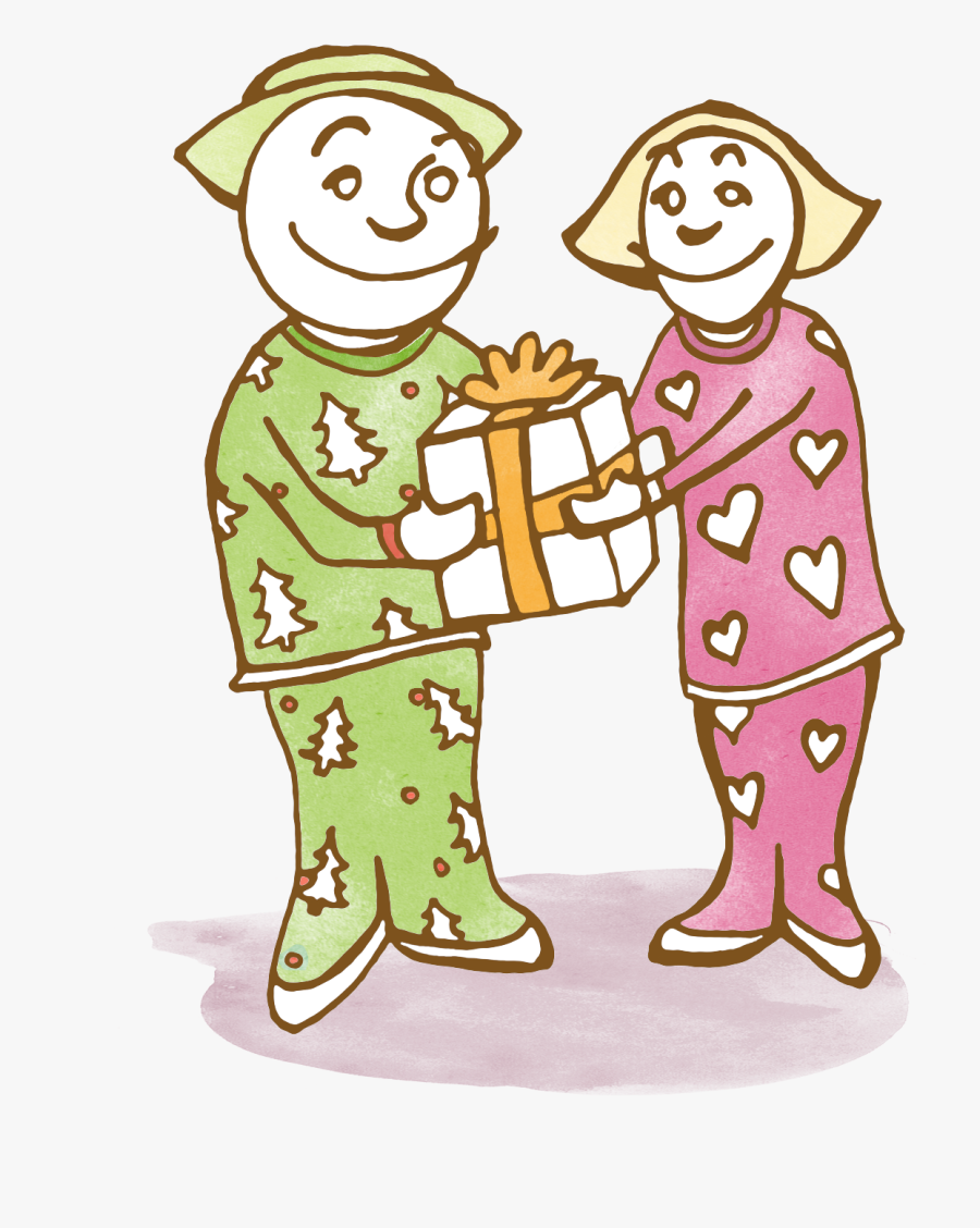 Picture Freeuse Stock Gift Giving Clipart - Cartoon, Transparent Clipart