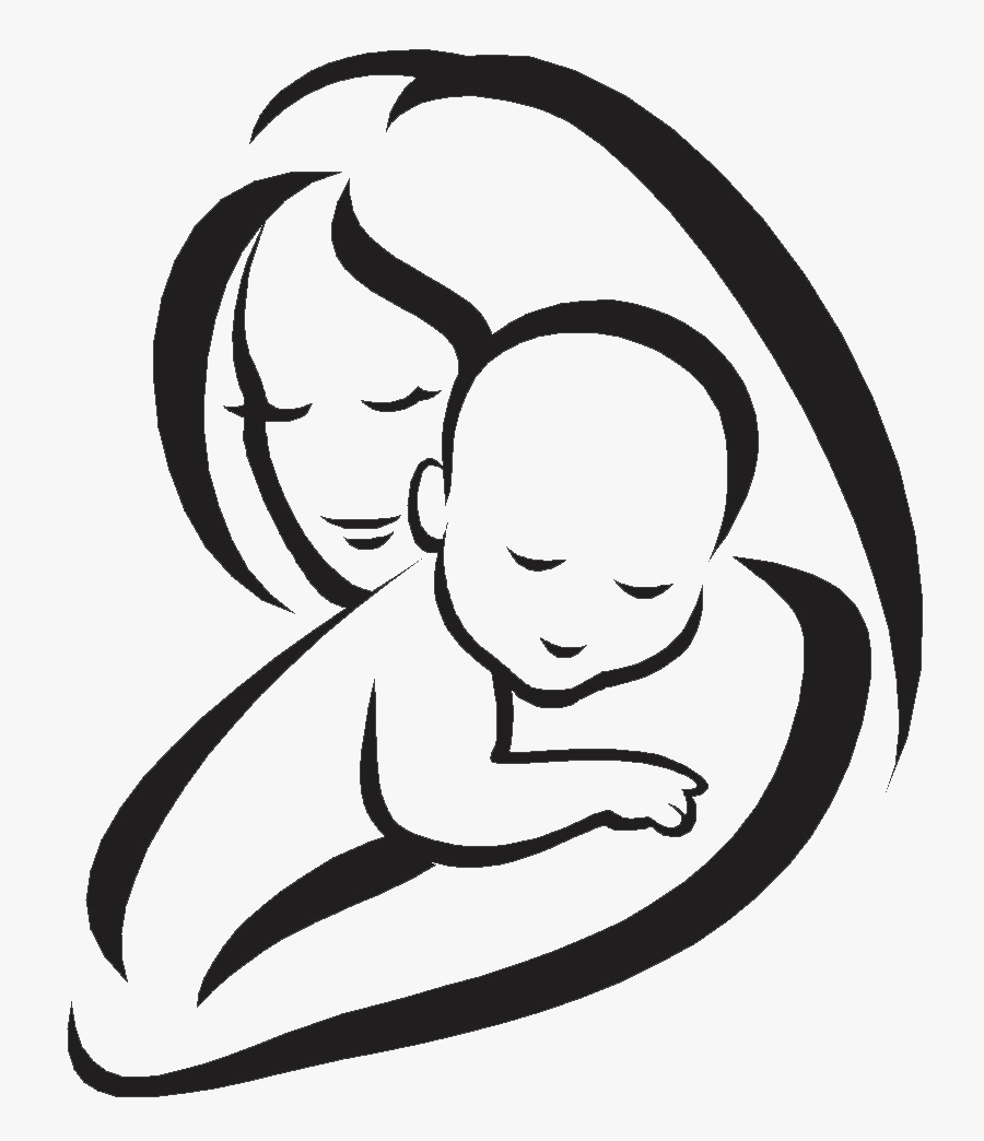 I Love You Mother Png Picture - Clipart Mom And Baby, Transparent Clipart