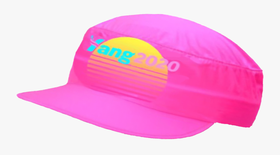 Yang Pink Hat 2020, Transparent Clipart