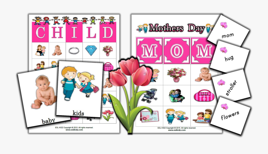 Picture - Mother's Day Vocabulary For Kids, Transparent Clipart