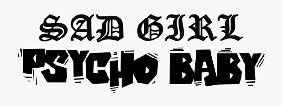 Image Of Sad Girl Psycho Baby Sketch Cover Preview, Transparent Clipart