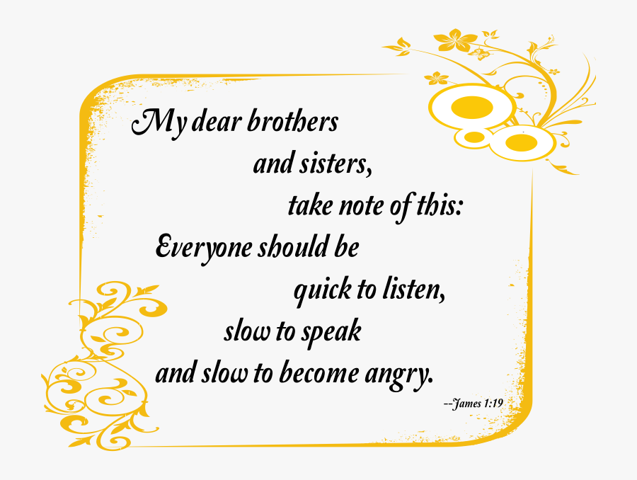 Bible Quote James - Bible, Transparent Clipart