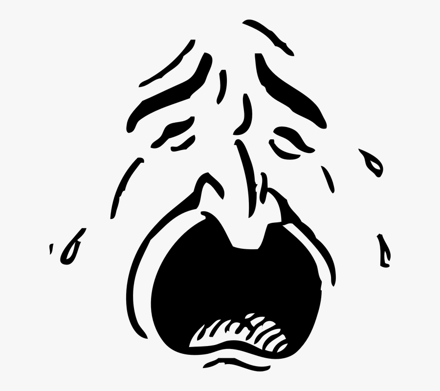 Crying Eyes Cliparts 28, Buy Clip Art - Man Crying Face Clipart, Transparent Clipart