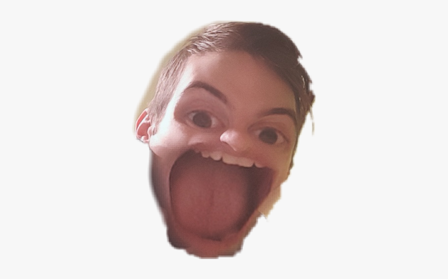 #omg #brother #scream #bigmouth #snapchat - Sticker Omg, Transparent Clipart