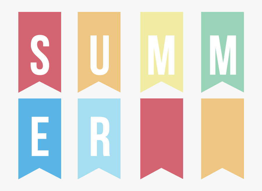 Summer Summer Summertime Banner - Summer Time Banner Printable, Transparent Clipart