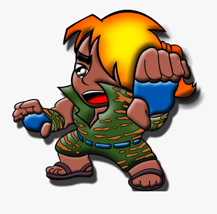 Cartoon Martial Artist Clip Arts - Karikatur Orang Bela Diri, Transparent Clipart