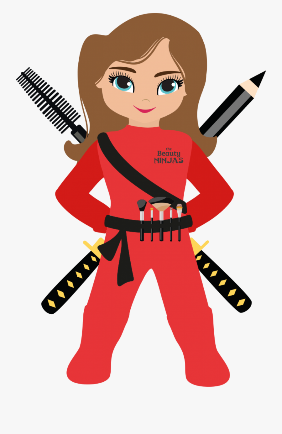 Makeup Clipart Makeup Artist - Imagen De Cosmetologa Animada, Transparent Clipart