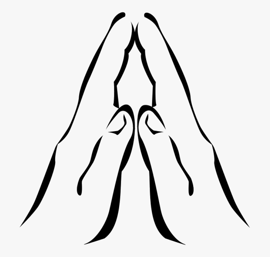 Praying Hands African American Clipart Transparent - Clip Art Prayer Hand, Transparent Clipart