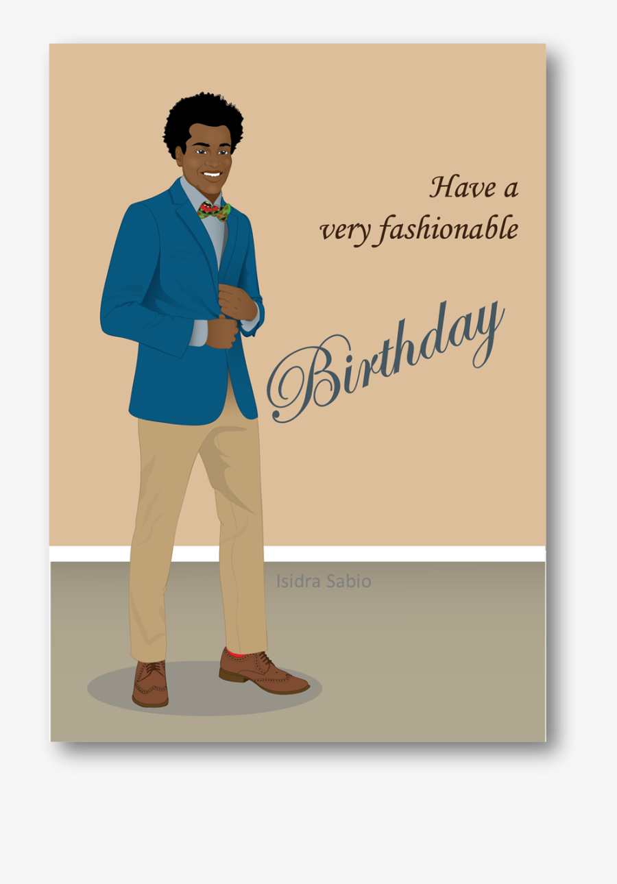 Clip Art Coming Soon This Afrocentric - Happy Birthday Black Male, Transparent Clipart