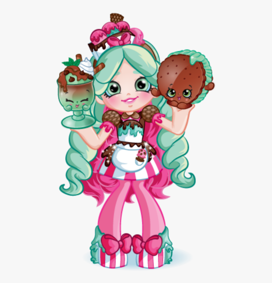 #mq #girl #cake #shopkins #candy - Shopkins Chef Club Peppa Mint, Transparent Clipart