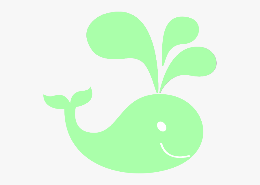 Mint Green Whale Clipart Png For Web , Png Download, Transparent Clipart