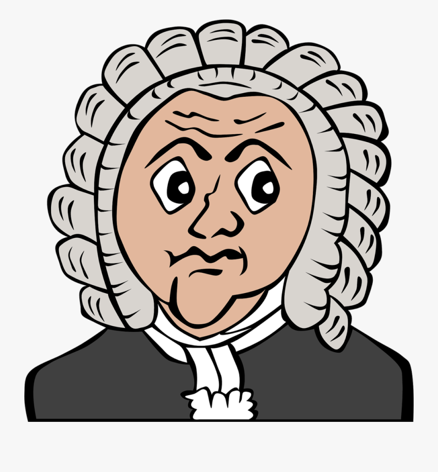 People Clipart - Bach Clipart, Transparent Clipart