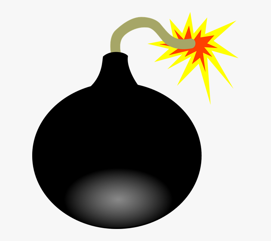 Fire, Bomb, Boom, Explosive, Explosion - Firebomb Clipart, Transparent Clipart