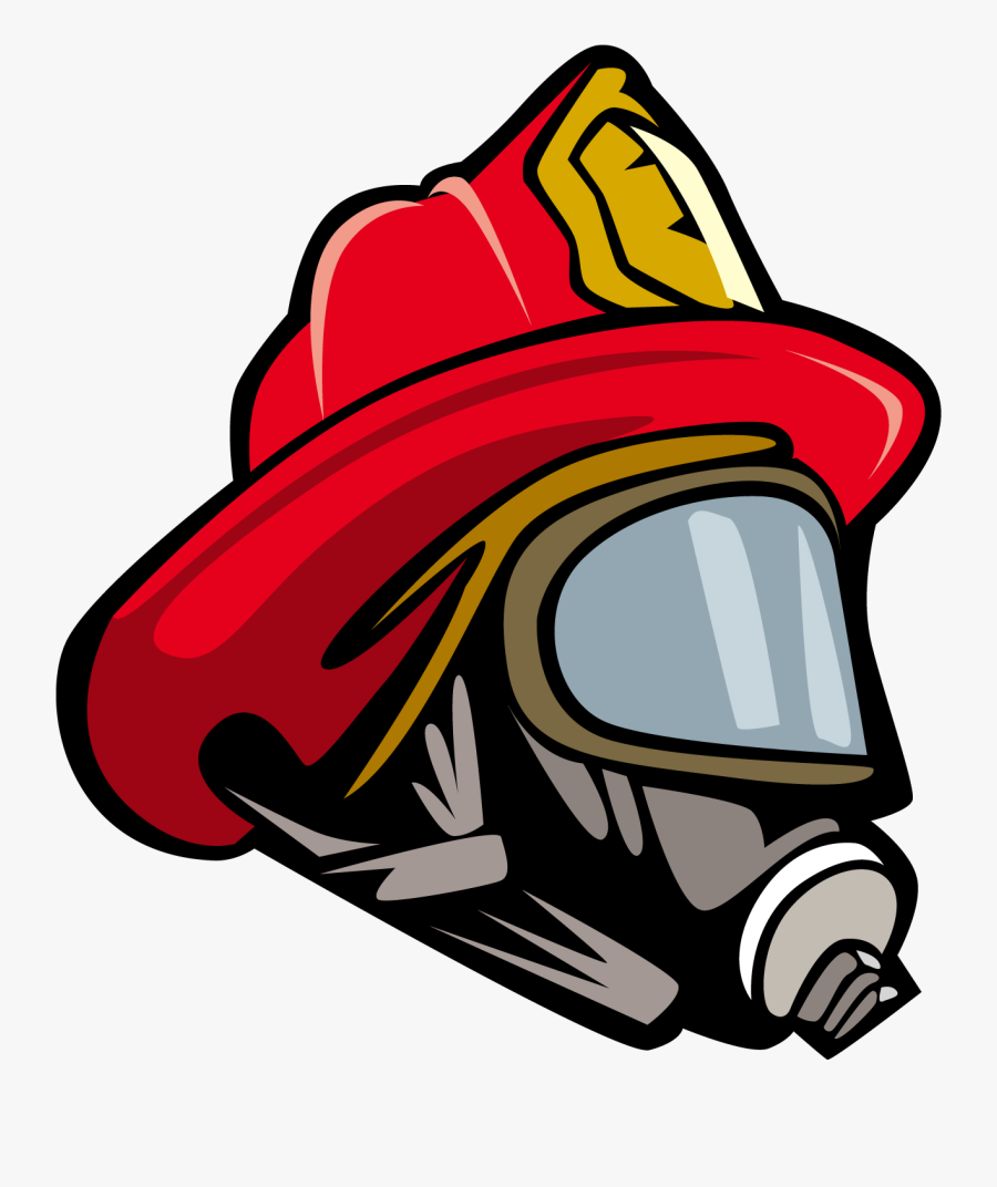 Firefighters Helmet Bicycle Helmet Clip Art - Fireman Helmet Clip Art, Transparent Clipart