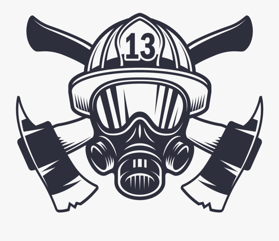 Firefighters Helmet Fire Department Logo Firefighting - Firefighter Helmet Vector, Transparent Clipart