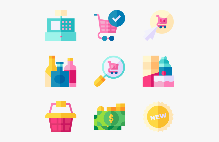 Supermarket, Transparent Clipart