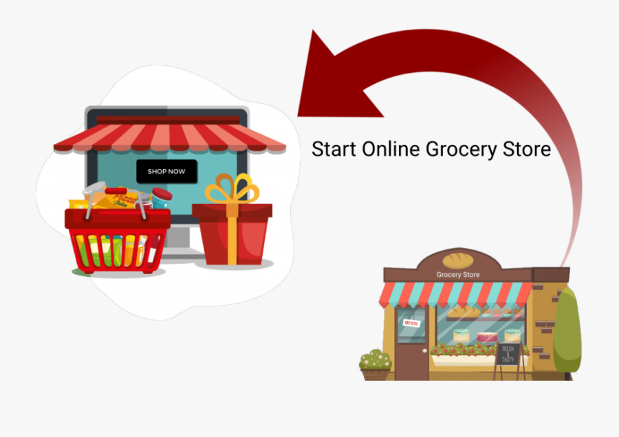 How To Start A Grocery Store - House, Transparent Clipart